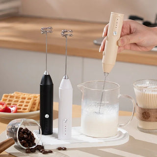 Xiaomi Handheld Milk Frother Portable Coffee Frother High Speed Electric Mixer Beverage Foam for Jam Cappuccino Kitchen Tools