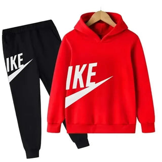 Hot Brand Designer Print Children Sport Hoodie+Pant Suit 2pcs Set Kids Boy Girl Clothing Spring Autumn Casual Fashion Tracksuit