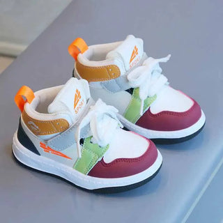 Baby Kid's Spring Autumn New Small White Shoes Tenis Sneakers Children Soft Sole Anti Slip Sneaker Toddler Casual Sport Shoes