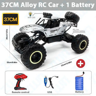 ZWN 1:12 / 1:16 4WD RC Car With Led Lights 2.4G Radio Remote Control Cars Buggy Off-Road Control Trucks Boys Toys for Children