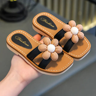 Children Slippers Kids Summer Cartoon Beach Shoes Girls Baby Soft Sole Non-Slip