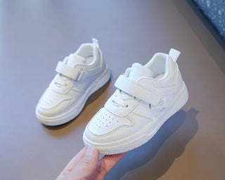 Baby Kid's Spring Autumn New Small White Shoes Tenis Sneakers Children Soft Sole Anti Slip Sneaker Toddler Casual Sport Shoes