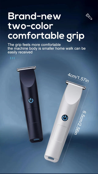 Design of adjustable cutter head with USB charging for electric hair clipper hair and beard trimming