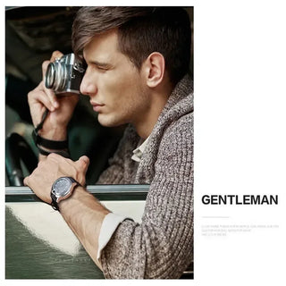 Outdoor Watch Inflatable Lighter Fashion Metal Gas Windproof Portable Open Flame Lighter Smoking Cool Personality Gift 2025 New