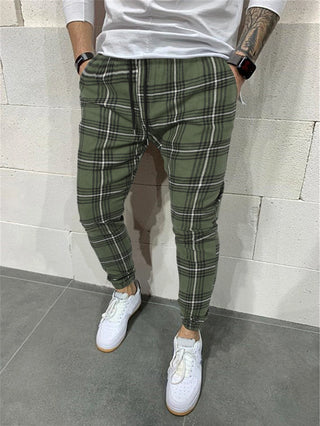 Mens Drawstring Lattice Pants Trousers with Bound Feet Style Casual Comfortable Breathable Loose Fit Long Leggings