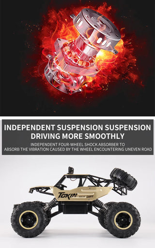 Oike RC Car Remote Control Climbing Vehicle Outdoor All Terrain Off-road Trucks 4WD Racing Drift Cars Toy Gift for Kids Adults