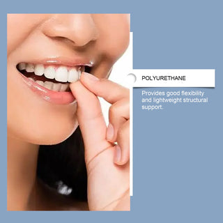 Silicone Denture Kit Temporary Orthodontic Upper Lower Set Fake Tooth Oral Care Easy Use Whitening Dentures Simulation Braces