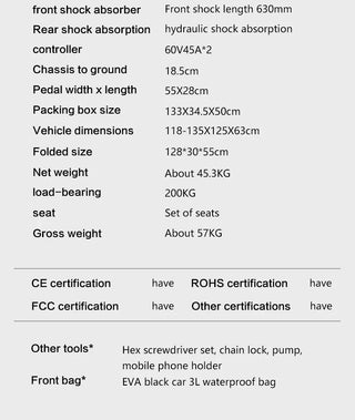 Boyueda S5 Electric scooter 6000WMotor 60v38AH Battery 11 Inch AdultOff-road Escooters 85km/h DoubleDrive Version E-5cooter
