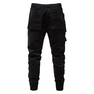Men's Y2K Cargo Pants Zipper Large Pocket Outdoor Tactical Joggers Pants Trend Streetwear Punk Leggings Trousers Sweatpants Male