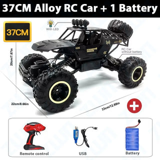 ZWN 1:12 / 1:16 4WD RC Car With Led Lights 2.4G Radio Remote Control Cars Buggy Off-Road Control Trucks Boys Toys for Children