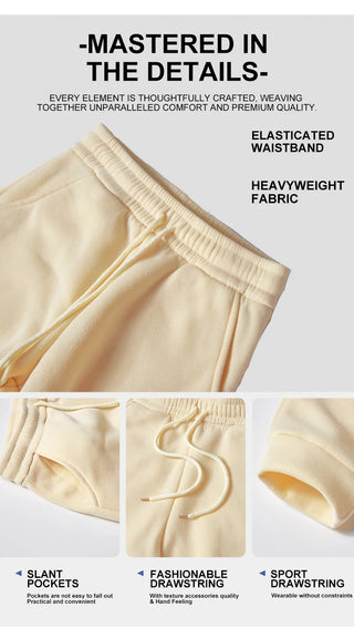 Good Thing Take Time Print Men Basics Pants Hip Hop Multicolor Sweatpants Pocket Autumn Long Pant Unisex Warm Fleece Clothing