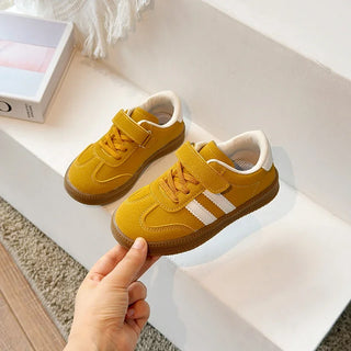 PU Leather Sneakers for Children Waterproof Trend Fashion Children's Tennis Shoes Anti-slippery Sport Shoes for Kids