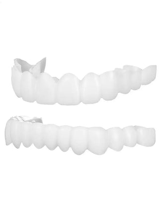 Tooth Veneers Unisex Teeth Veneer Upper Lower Veneers Temporary Smile Improver  Instant Confidence Smile Tools Beauty Tool