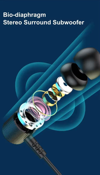 Wireless Bluetooth Earphones Neckband Headphones Gaming Stereo Sports Headset Halter Waterproof Magnetic Earbud with LED Display