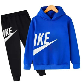 Hot Brand Designer Print Children Sport Hoodie+Pant Suit 2pcs Set Kids Boy Girl Clothing Spring Autumn Casual Fashion Tracksuit