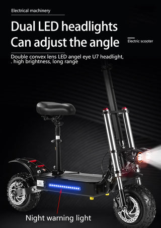 STLF Advanced A  Warehouse Heavy Duty 6000w 8000w Dual Motor Fast Speed Scooters Long Range Off Road Electrical Scooter