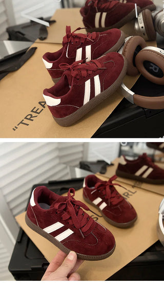 Childrens' Retro Fashion Casual Sports Shoes 2025 Autumn New Girl's Fashion Comfortable Low Top Shoes Boys' Soft Soled Sneakers