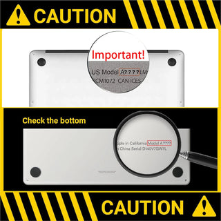 Compatible keyboard cover For MacBook Air 13.6 M2 M3 A3113 A2681 A3114 MacBook Pro14 16 M1 A2442 A2485 A2779 A2780 with touch ID