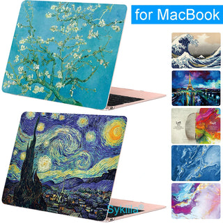 Case for Macbook Air 13 M4 M1 Pro 13 14 M5 M3 15 16 M2 Mac Hard Shell Funda A3240 A3113 A3241 A3434 Laptop Accessory Cover