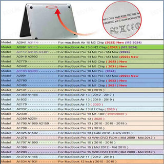 For MacBook Air 13 M4 2025 Model A3240 Trackpad Protector Cover M2 M3 Air 13.6 Clear Touch Pad Protector Skin for MacBook Air 15