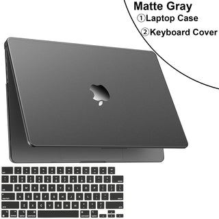 Matte Protective Case For MacBook Air 13.6 inch 2025–2022 M4/M3/M2 Chip Models A3240 A3113 A2681,Scratch & Fingerprint Resistant