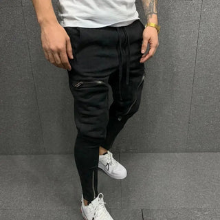 New 2023 Cargo Pants Trousers for Men Full Length Solid Color Loose Multi-pocket Drawstring Pockets Pants Male Cargo Pants 5XL