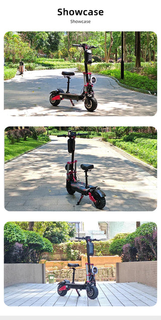 Boyueda S5 Electric scooter 6000WMotor 60v38AH Battery 11 Inch AdultOff-road Escooters 85km/h DoubleDrive Version E-5cooter