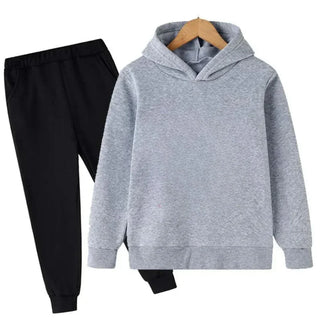 Hot Brand Designer Print Children Sport Hoodie+Pant Suit 2pcs Set Kids Boy Girl Clothing Spring Autumn Casual Fashion Tracksuit