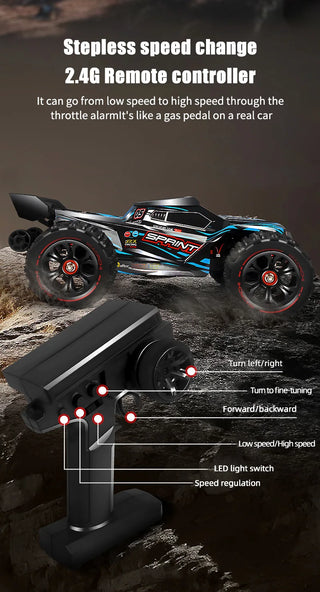 9522PRO 85KM/H High-speed RC Car Brushless Four-wheel Drive Off-road Drift 1:16 Professional Racing Car 9522 50KM/H Boy's Toy