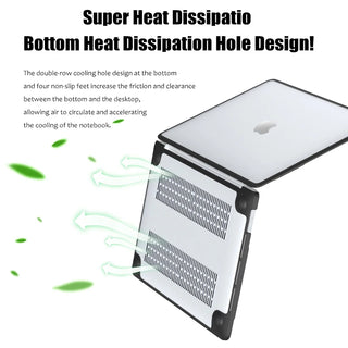 For Macbook Pro 13 Case M2 M4 Air M1 For MacBook Air 13 Case Cover Funda Pro 16 Case M3 2025 M5 Pro 14 Case 15.3 Laptop Case