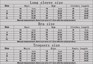 Yoga Set 2/3PCS Sports Outfits Women Clothes Fitness Tracksuit Gym Legging Workout Long Sleeved Female Bra Yoga Suit Sportswear