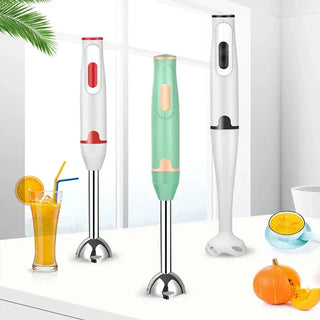 Immersion Hand Stick Blender Electric Food Vegetable Grinder Handheld Stick Mixer for Smoothies Sauces Baby Food Soups