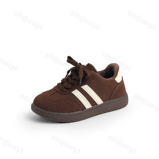 Childrens' Retro Fashion Casual Sports Shoes 2025 Autumn New Girl's Fashion Comfortable Low Top Shoes Boys' Soft Soled Sneakers