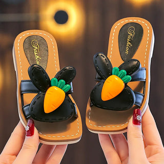 Children Slippers Kids Summer Cartoon Beach Shoes Girls Baby Soft Sole Non-Slip