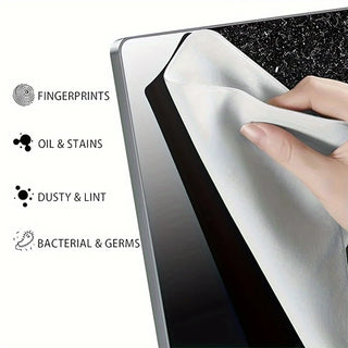 Ultra-Soft Microfiber Cleaning Cloths Notebook Screen Keyboard Protector For MacBook Pro 13-14/15-16 Inch