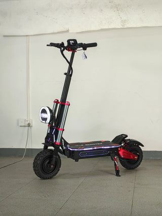 Electric Scooter 6000W Travel Motor 60V38AH Battery NDavid Safety App Control Electric Scooter Silent Tire Electri