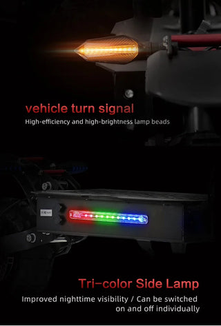 S3 Electric Scooter 6000W Dual Motor 60V-38AH Battery Top Speed 85km/h Max Range 120km Foldable 11inch Tires Max load 400kg