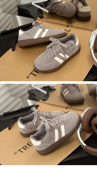 Childrens' Retro Fashion Casual Sports Shoes 2025 Autumn New Girl's Fashion Comfortable Low Top Shoes Boys' Soft Soled Sneakers