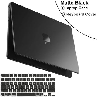 Matte Protective Case For MacBook Air 13.6 inch 2025–2022 M4/M3/M2 Chip Models A3240 A3113 A2681,Scratch & Fingerprint Resistant