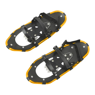 21 Inch Snowshoes, Snowshoes& Adjuatable Trekking Poles, Snowshoes for Men Women Youth