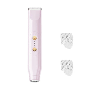 Women's specialized body hair shaving 2-in-1 electric shaver, dual head design, private, armpit hair, leg hair removal device