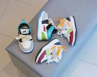 Baby Kid's Spring Autumn New Small White Shoes Tenis Sneakers Children Soft Sole Anti Slip Sneaker Toddler Casual Sport Shoes