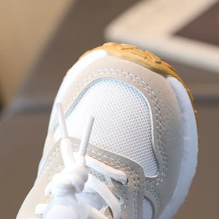 Baby Kid's Spring and Autumn All-match Trend Sneaker Toddler Boy's and Girl's Mesh Upper Breathable Casual Outdoor Walking Shoes