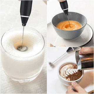 Mini Electric Handheld Milk Frother Electric Blender with USB Electrical Maker Whisk Mixer for Milk Frother Cappuccino