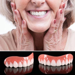 Denture Silicone Kit Silicone Liners Soft Kit Soft Denture Kit Teeth Upper And Lower Set Easy Use Dental care
