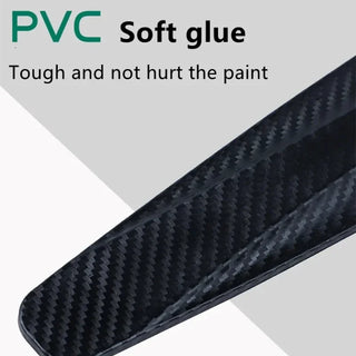 2Pcs Universal Anti-Collision Protector Stickers Car Front Rear Corner Bumper Guard Anti-Scratch Strips Sticker Car Accessories