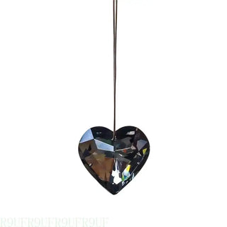 R9UF Rainbow Sun Catcher Love Heart Crystal Ornaments For Enhancing Living Space Decors