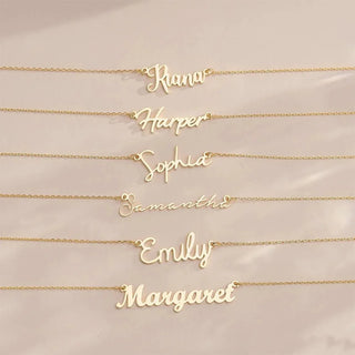 Custom Name Necklace for Women