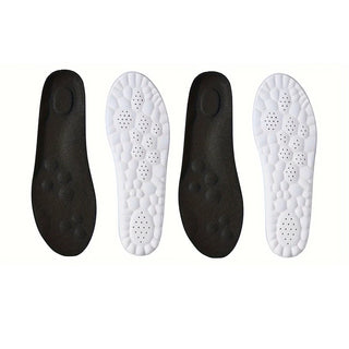 1Pair High Elasticity Latex Sport Insoles Soft Shoe Pads Arch Support Orthotic Insoles Deodorant Shock Absorption Cushion