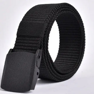 Men's Belt Outdoor Casual Canvas Belt Metal Free Training Nylon Tactical Belt With Pants Jeans Belt Sports Belts For Men Women